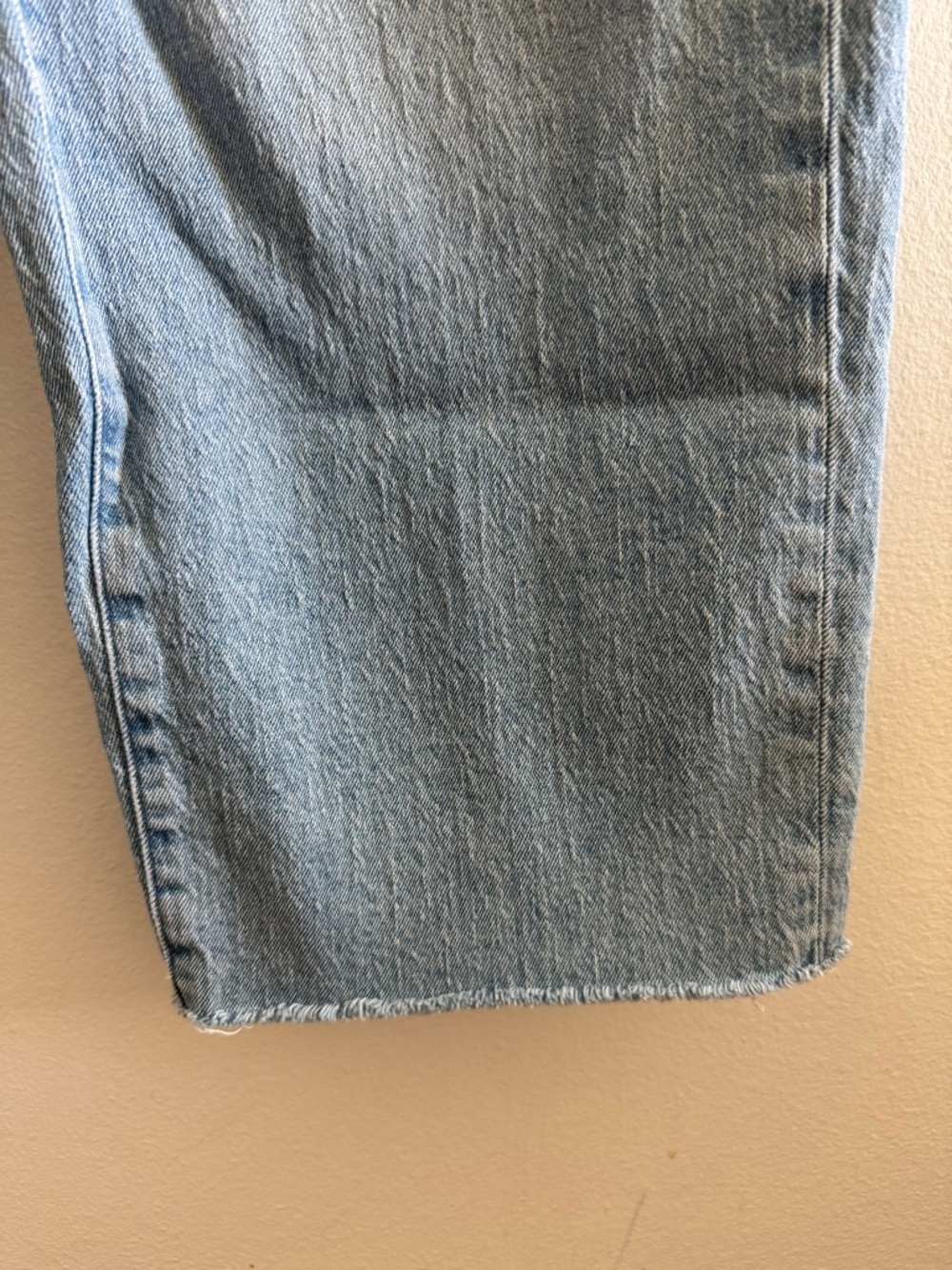 Madewell The Curvy Perfect Vintage Wide Leg Crop Jeans size 28 - Picture 4 of 8